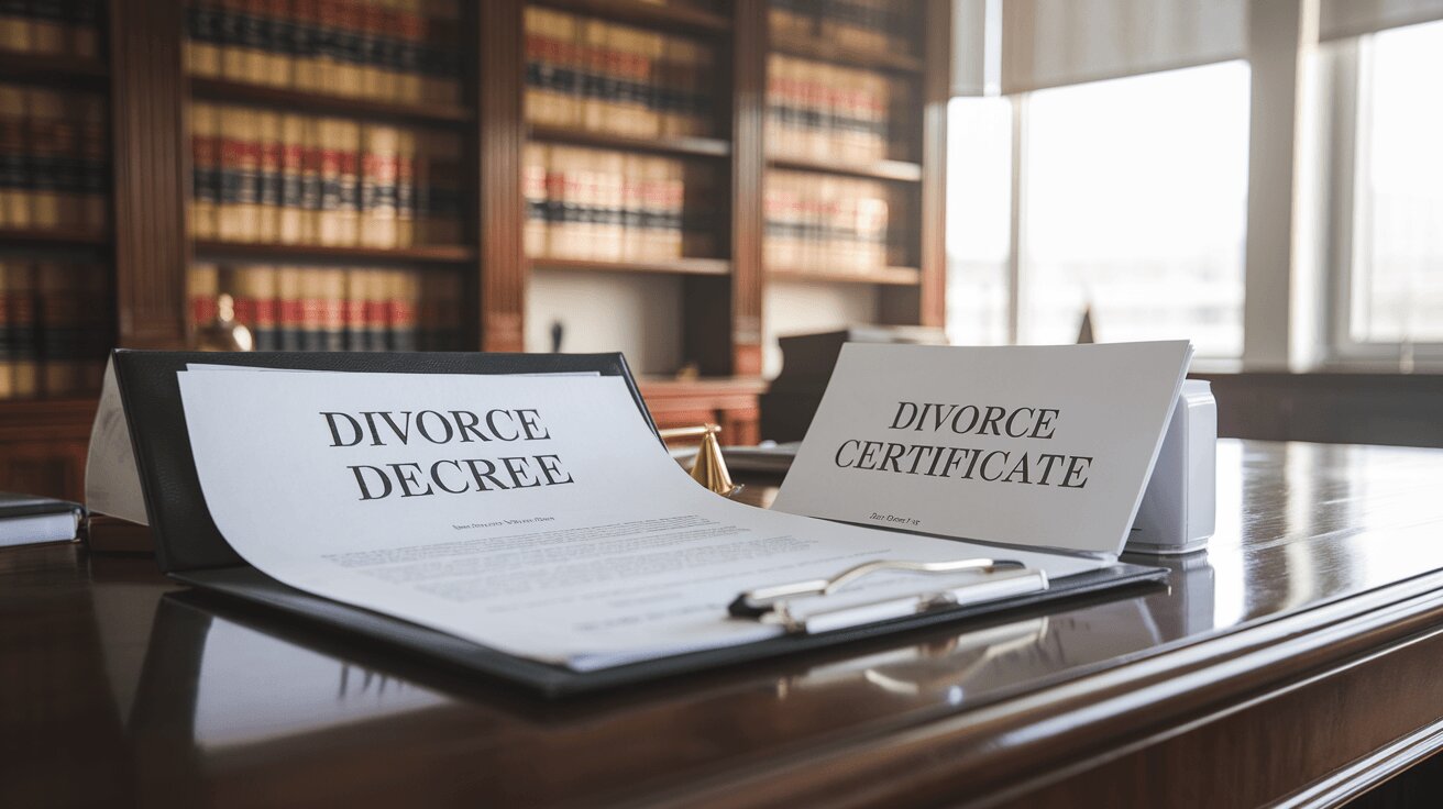 Legal documents and gavel — Family Law